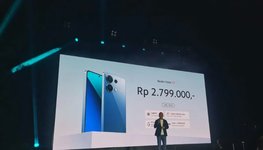 Peluncuran Redmi Noted 13 Series yang dibanderol dengan harga mulai dari Rp2 jutaan