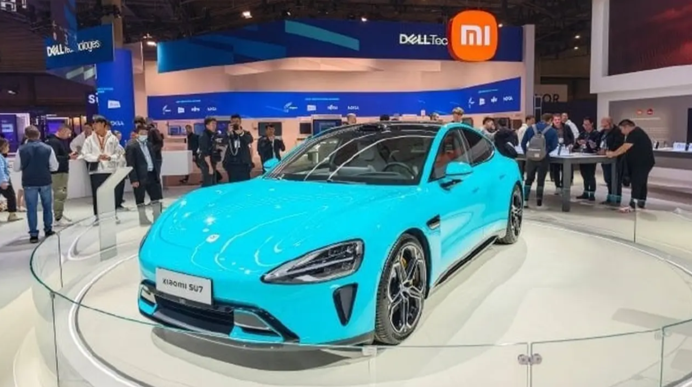 Sedan Listrik Pertama Xiaomi SU& Debut di Eropa (Carnewschina)
