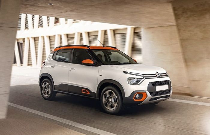 Mobil listrik merek Prancis Citroen ec3 (Akun X @ridwanhr)