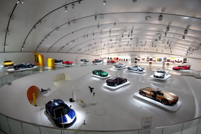 Museum Enzo Ferrari di Modena, Italia. (Istimewa).