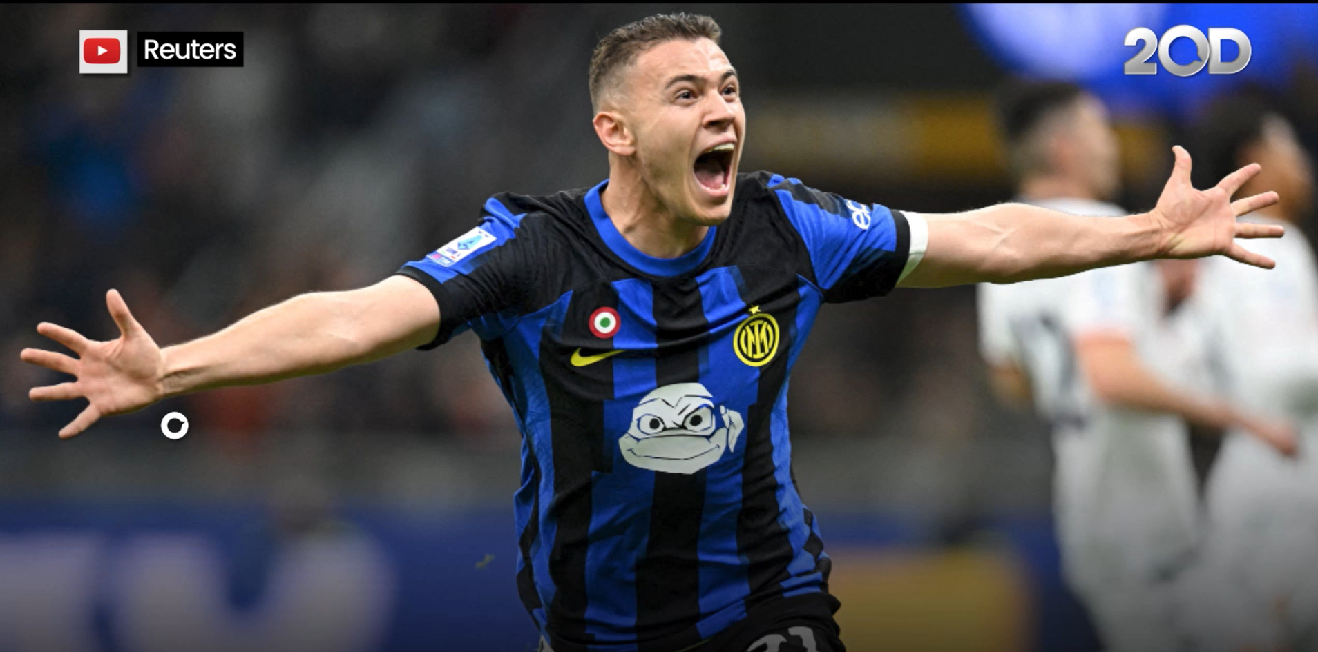 Inter Milan Vs Genoa Nerazzurri Menang Tipis. (youtube/Reuters)