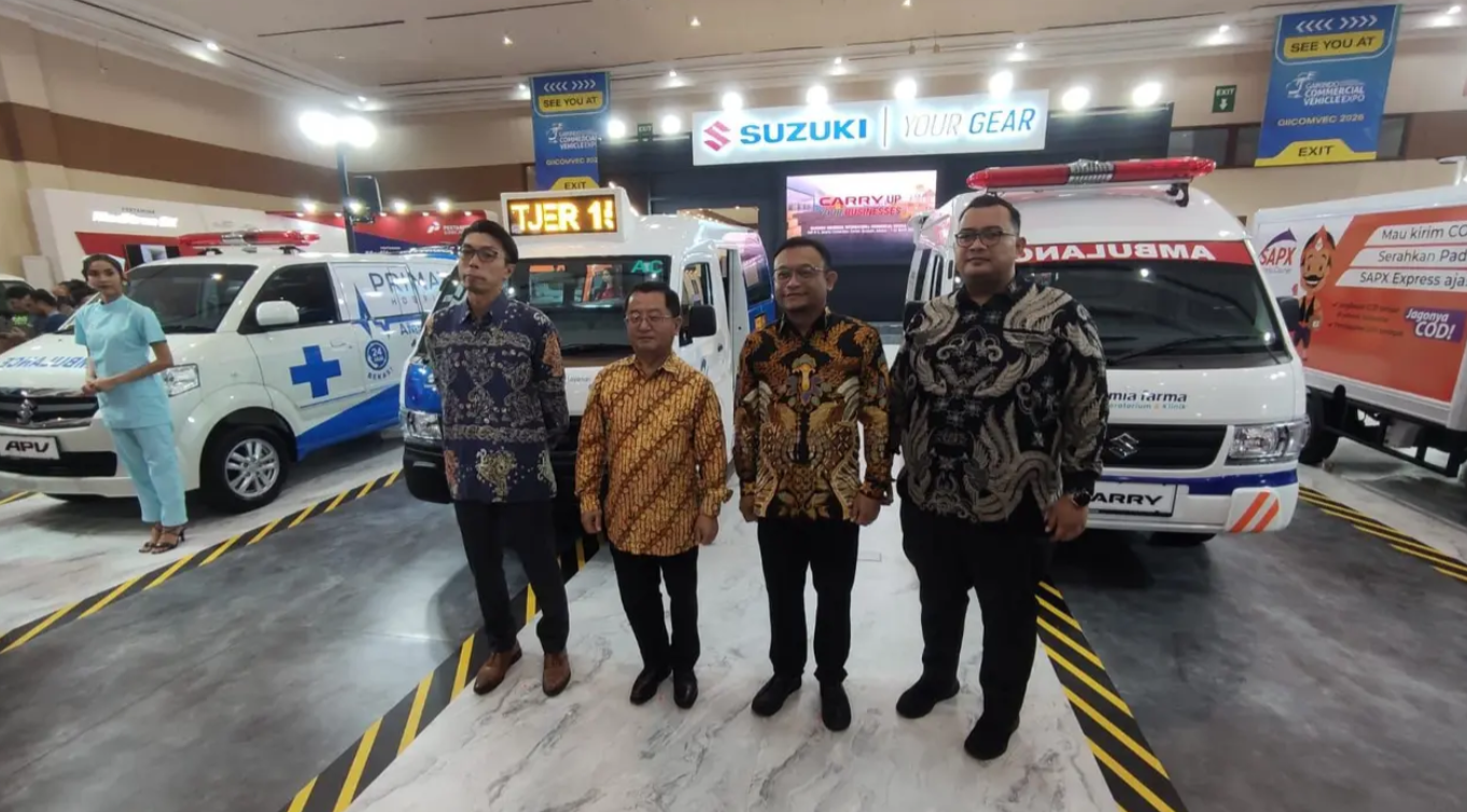 Suzuki Indonesia ramaikan Giicomvec 2024 dengan menampilkan enam produk modifikasi. (Liputan6.com)