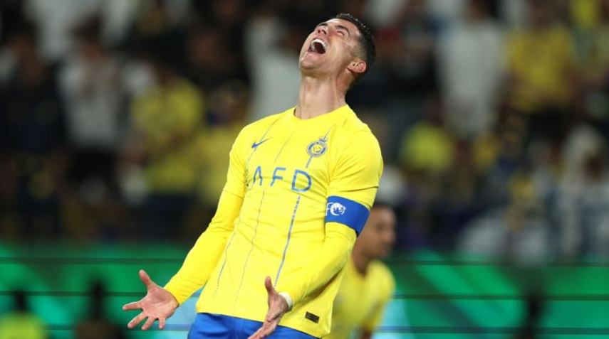 Ronaldo tak mampu meloloskan Al Nassr ke semifinal Liga Champions Asia musim ini. Foto Getty ImagesYasser Bakhsh
