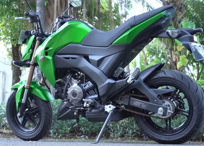 Motor baru Kawasaki Z125 Pro