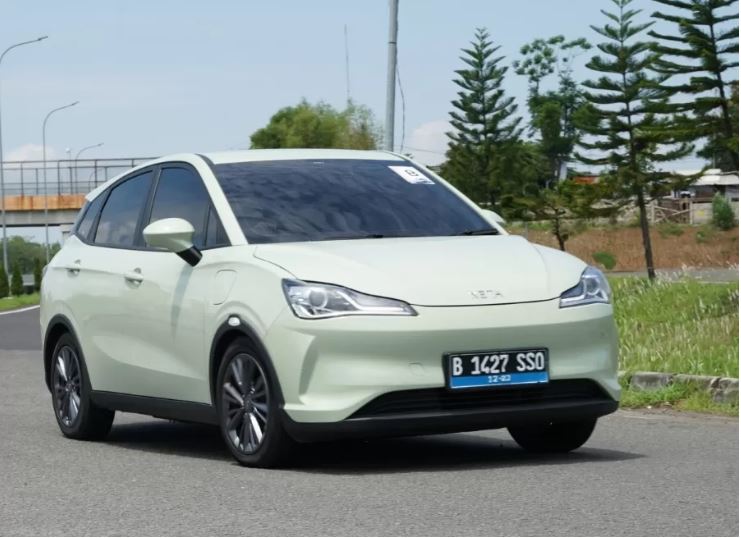 Ilustrasi mobil listrik Neta (Istimewa )