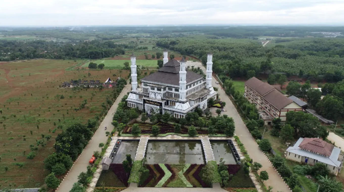 Kawasan Tajug Gede Cilodong Kabupaten Purwakarta (tampak atas).