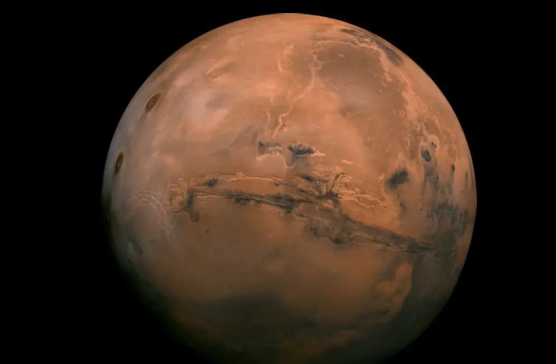 Planet Mars (NASA).