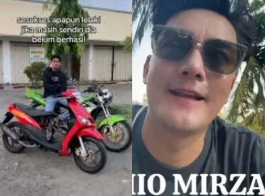 Boy William mencari tahu tentang sosok Mio Mirza yang viral di komentar TikTok.