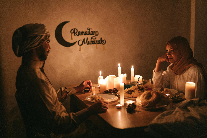 Ilustrasi makanan ramadan