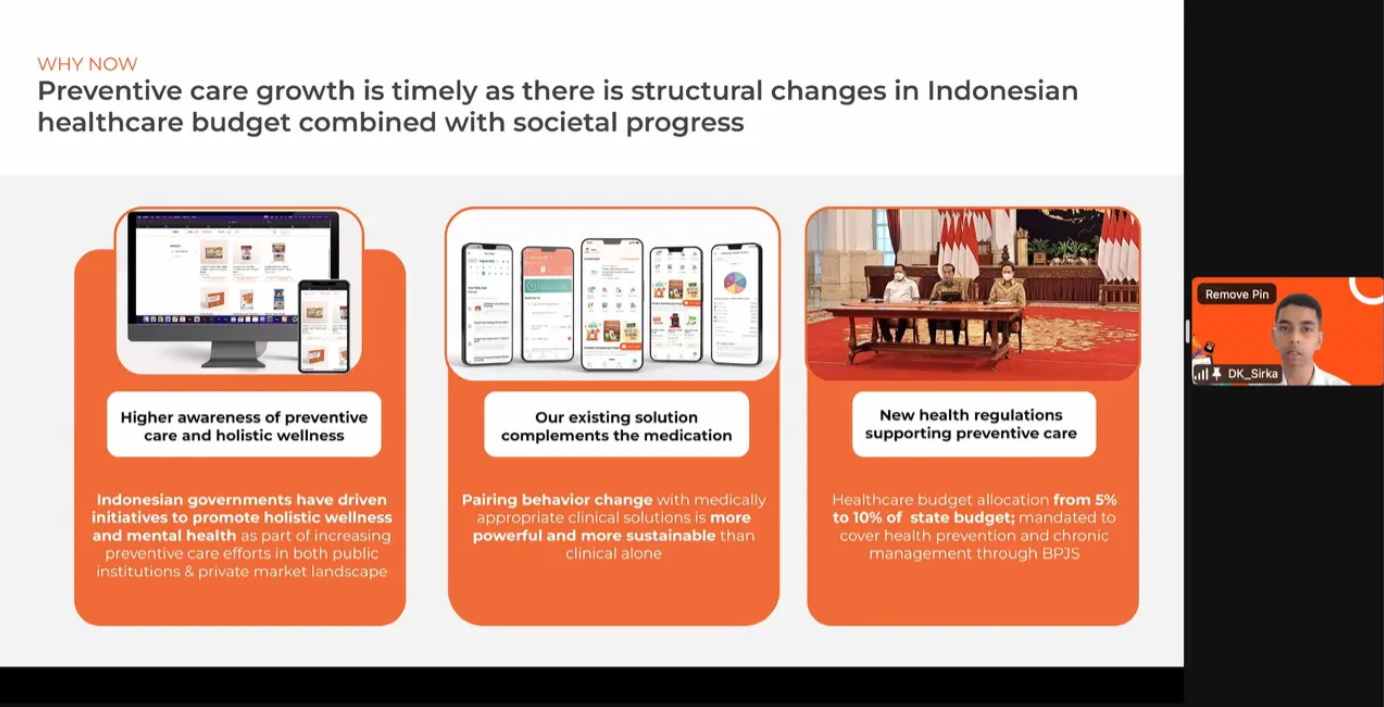 Co-Founder & COO of Sirka, Dito Krista. Credit Startup Studio Indonesia