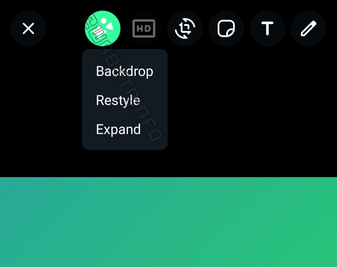 WhatsApp jajal fitur editing gambar menggunakan AI. (WABetaInfo)