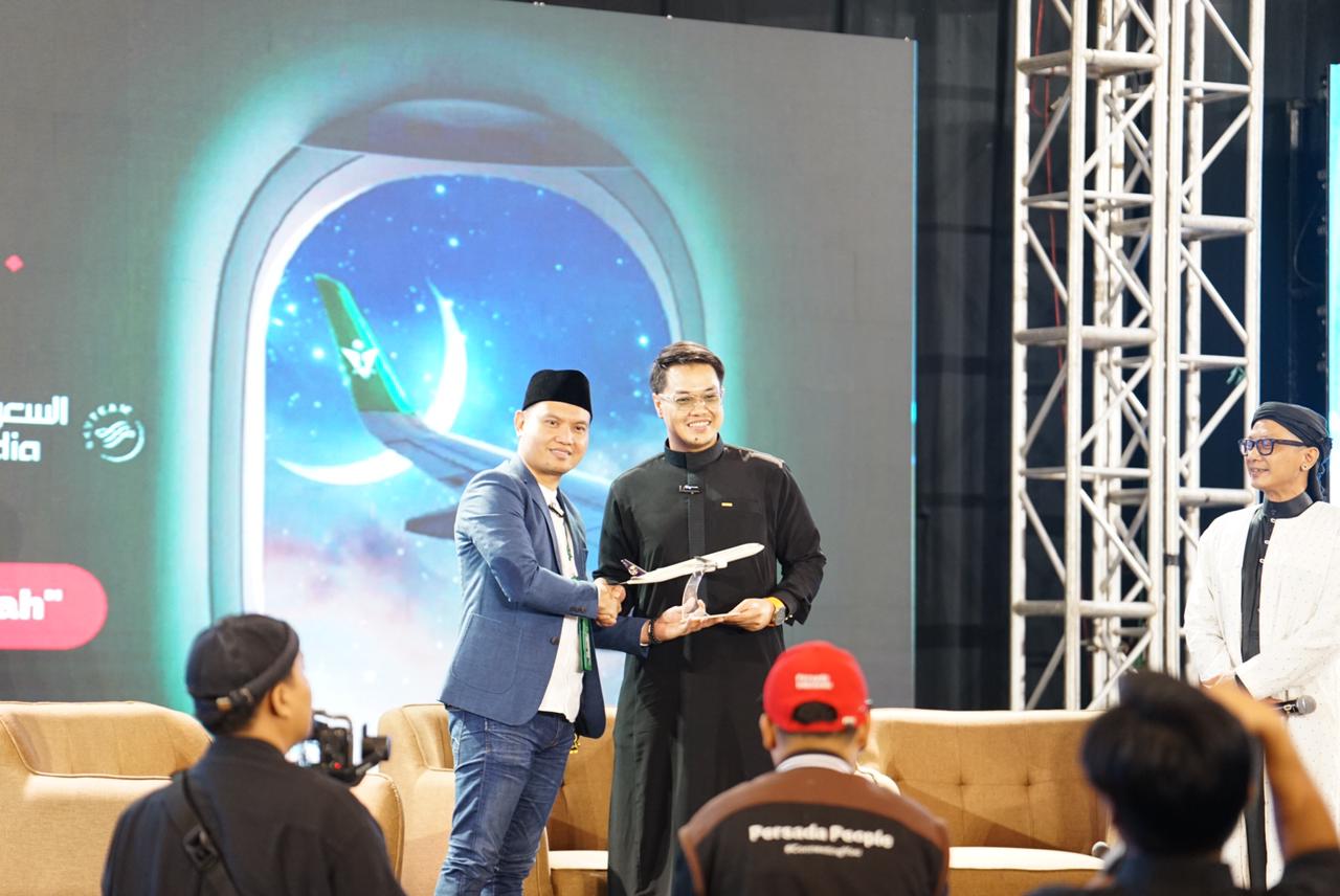 Suasana acara Manasik Umrah Syawal Spesial Milad Persada Indonesia pada Minggu, 31 Maret 2024.