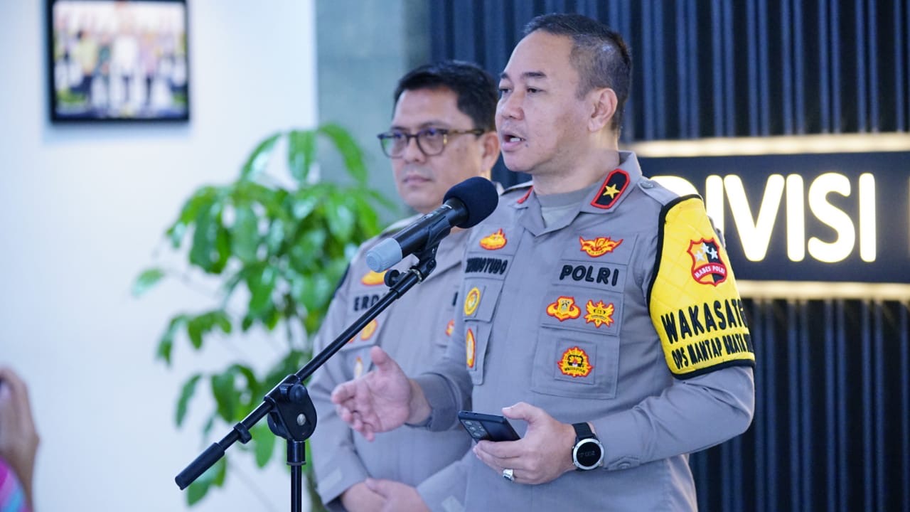 Kepala Biro Penerangan Masyarakat Divisi Humas Polri Brigjen Pol Trunoyudo Wisnu Andiko (Mabes Polri untuk JawaPos.com)