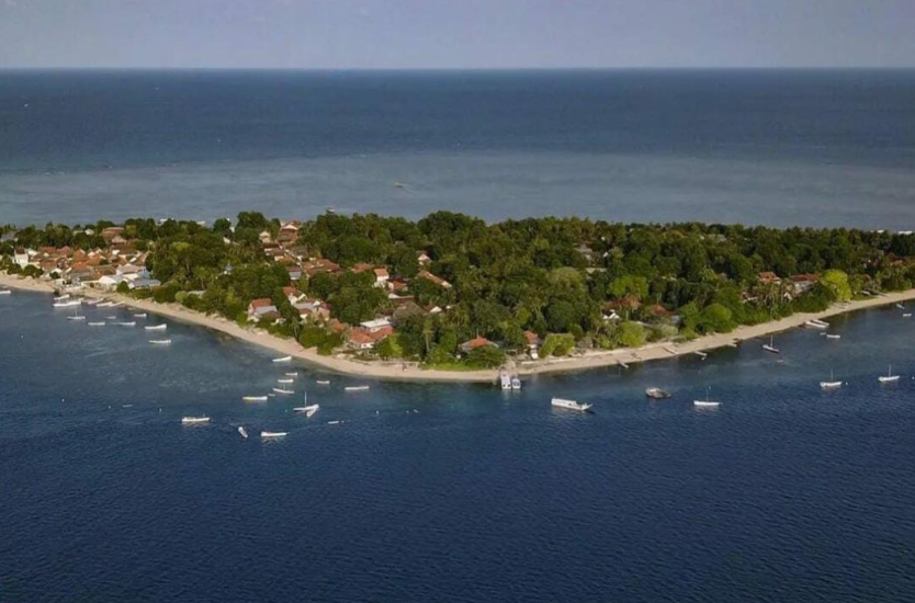 Dron Take, Pulau Kangean Jawa Timur (Foto: ist/gresiksatu.com)