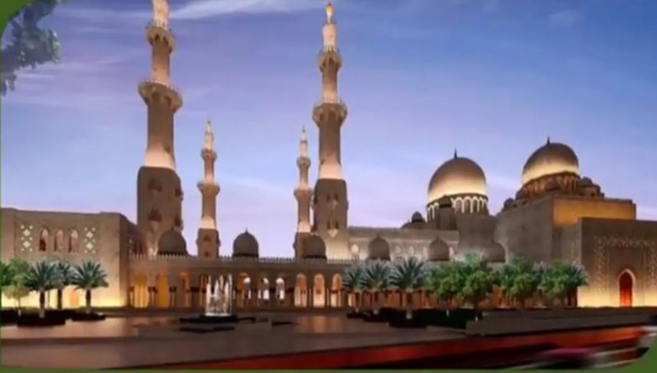 Gibran Rakabuming memperlihatkan desain Masjid Syeikh Zayed di Solo, Jawa Tengah (dok.instagram/@gibran_rakabuming)