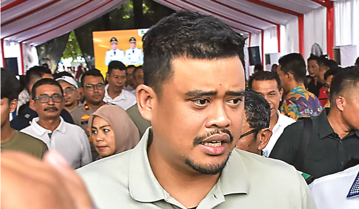 Wali Kota Medan, Bobby Nasution resmi dikeluarkan dari DPC PDIP Kota Medan. (Sumut Pos)