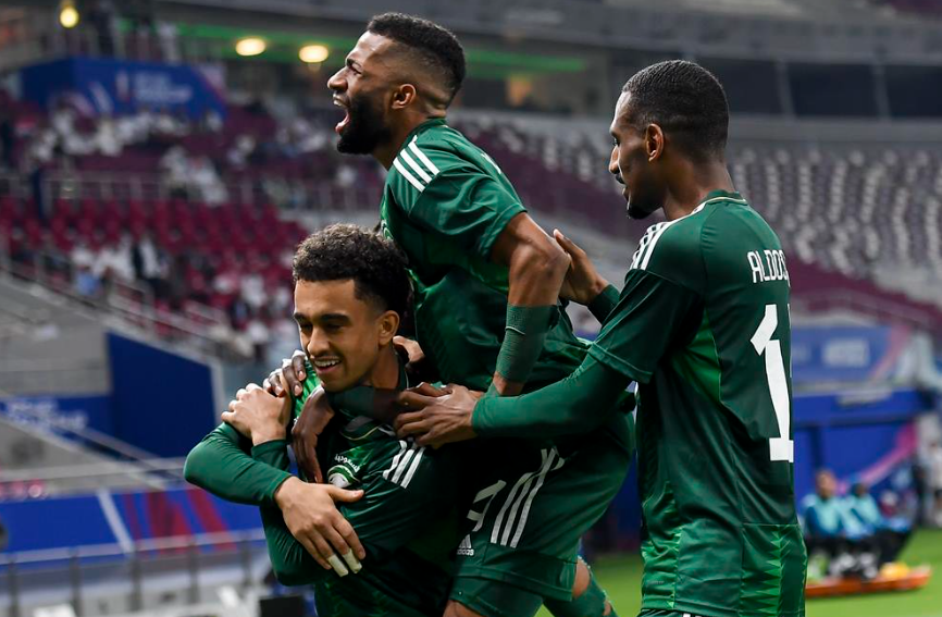 Timnas Arab Saudi di Piala Asia U23. Prediksi skor Uzbekistan vs Arab Saudi U23, siapa calon lawan Indonesia di semifinal Piala Asia U23?/Reuters