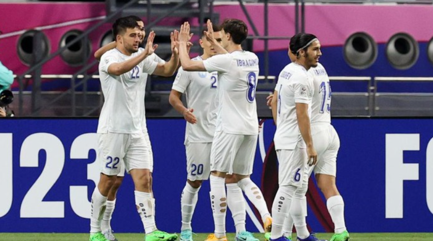 Timnas Uzbekistan U-23 di Piala Asia U-23 202Foto: Getty Images/Zhizhao Wu
