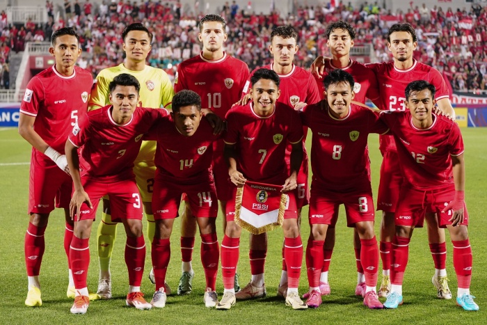 Timnas sepak bola Indonesia U-23 yang berlaga di Piala Asia U-23 2024 di Qatar (PSSI )