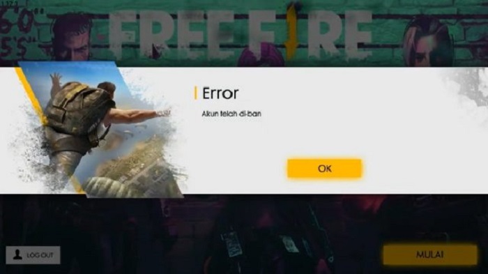 Ilustrasi akun free fire kena banned, hack, atau hilang / garena
