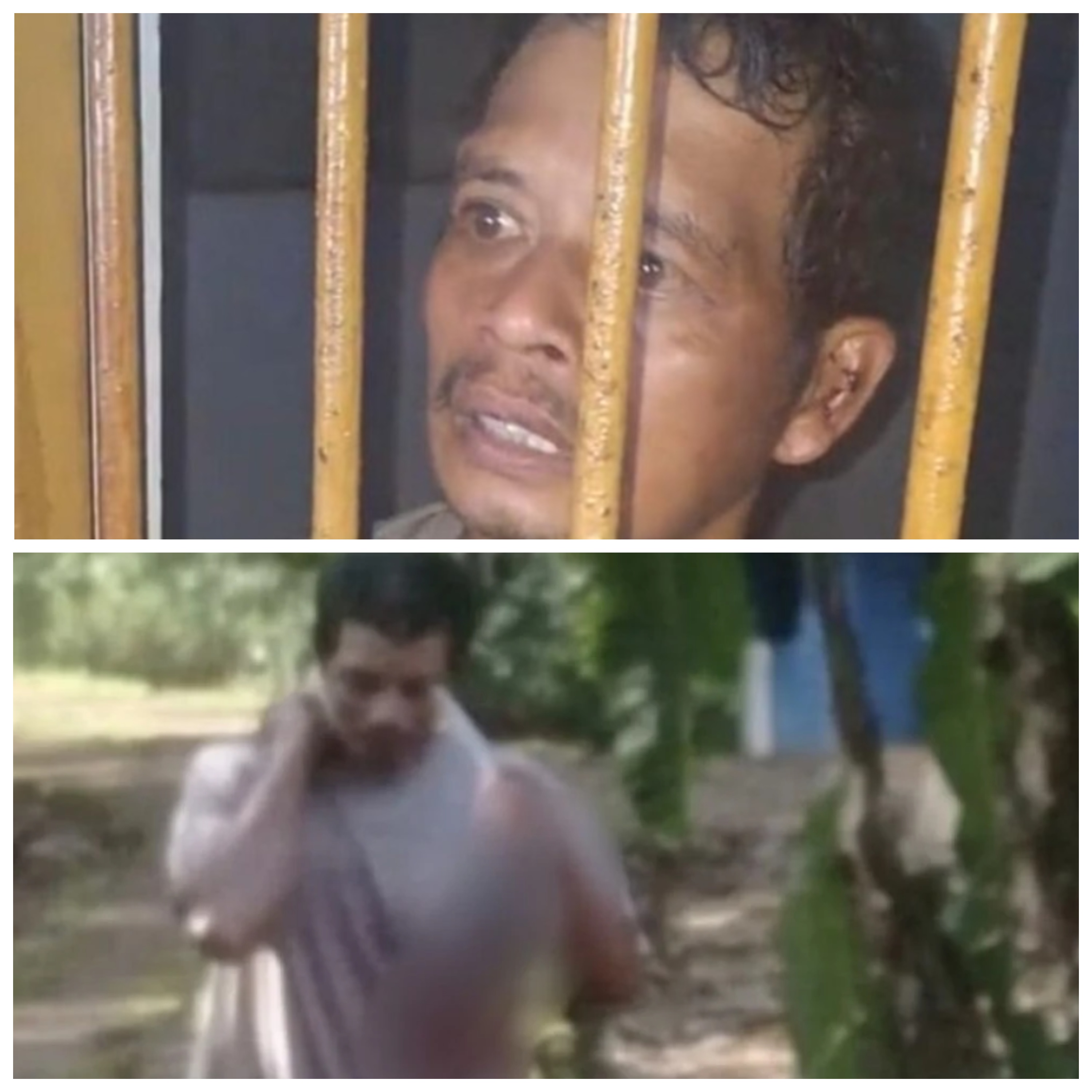 Tarsum pelaku mutilasi Istri di Ciamis. (Kolase RadarBangkalan.id)