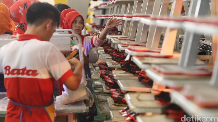 Pabrik sepatu Bata (Foto: Hasan Alhabshy / detik.com)