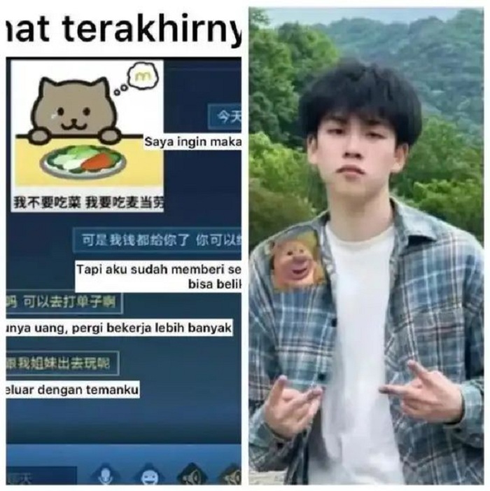 Fat Cat, gamer China yang bunuh diri karena tak pernah dianggap sang pacar.