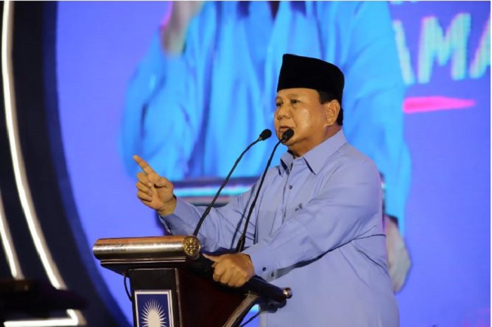 Calon Presiden Terpilih, Prabowo Subianto. (DERY RIDWANSAH/JAWAPOS.COM )