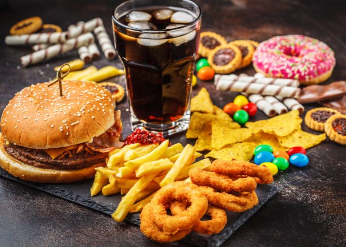 Ilustrasi Junk Food