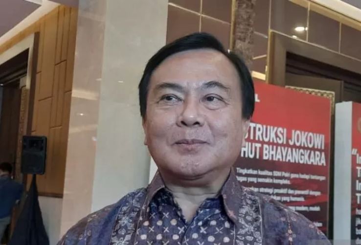 Ketua Harian Kompolnas Irjen (Purn) Benny Mamoto. Laily Rahmawaty/Antara