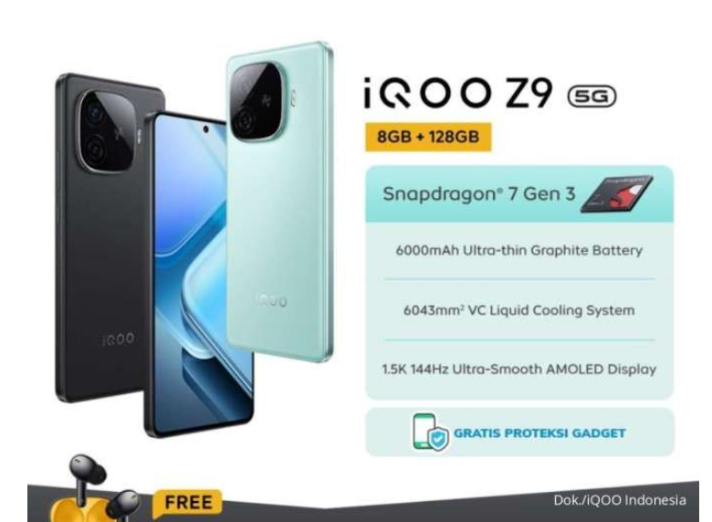 Ini Perbedaan HP iQOO Z9 dan iQOO Z9x yang Baru Rilis di Indonesia