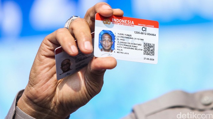 SIM C1 (Foto: Rifkianto Nugroho/detikcom)
