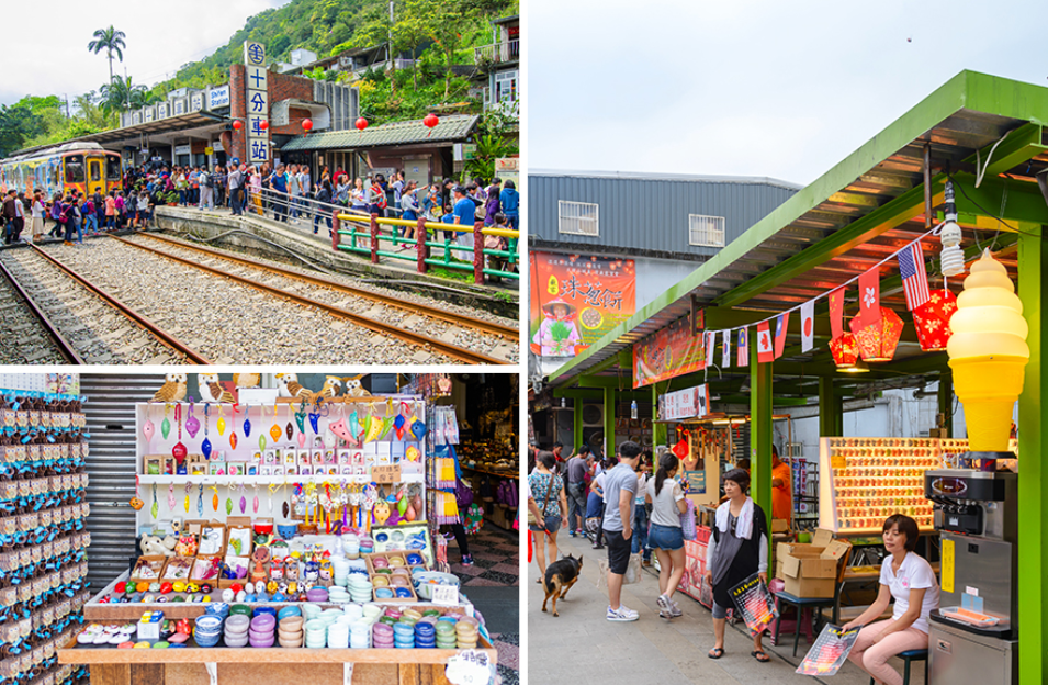 Turun dari kereta bisa langsung masuk ke pasarnya! (Gambar dari: shutterstock &ndash; gracethang2, TungCheung, & Wassamon)