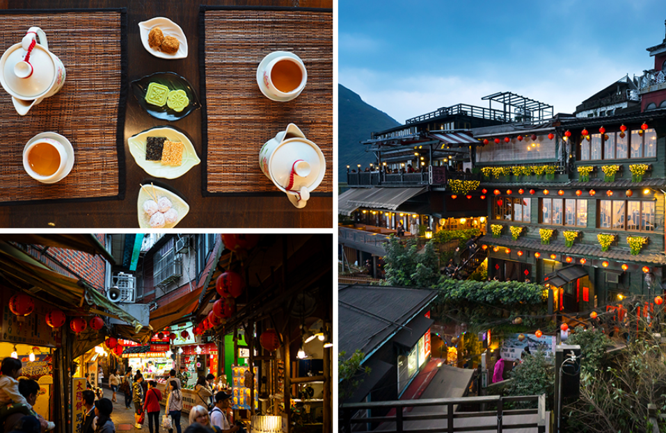 Keliling Jiufen Old Street bakal bikin kamu seakan lagi di dalam film Ghibli! (Gambar dari: shutterstock &ndash; Frederik Morbe, T.Dallas, & wannaphat jenroumjit)
