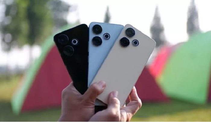 Smartphone Redmi 13 baru hadir di Indonesia (Rian Alfianto/JawaPos.com)