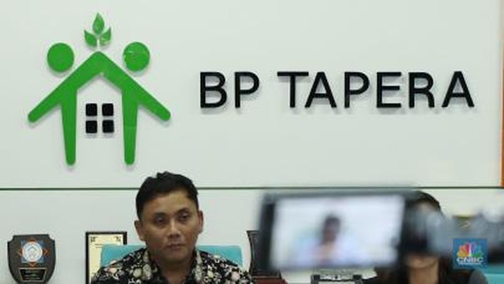 Foto: Suasana Kantor BP Tapera di Jl. Falatehan, Melawai Kebayoran Baru, Jakarta Selatan, Rabu, 5/6. (CNBC Indonesia/Tri Susilo)