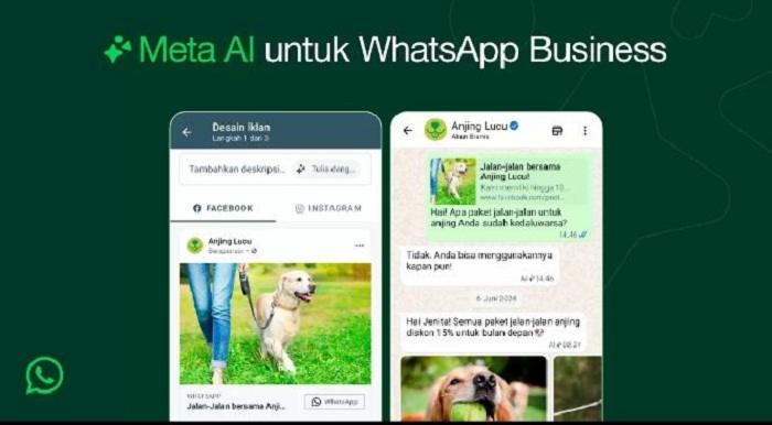WhatsApp Business kedatangan fitur baru berbasis AI (Istimewa)
