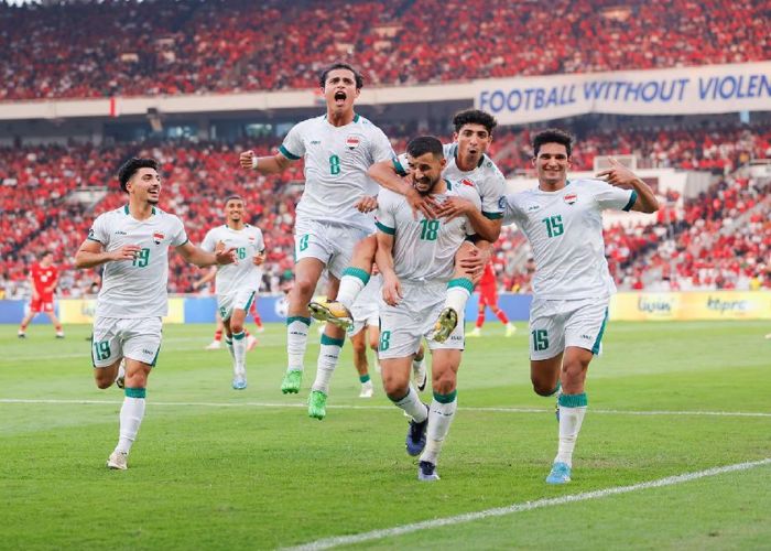Irak kalahkan Vietnam 3-1, raih 18 poin sempurna di Grup F Kualifikasi Piala Dunia 2026 Zona Asia. Rabu (12/6/2024)