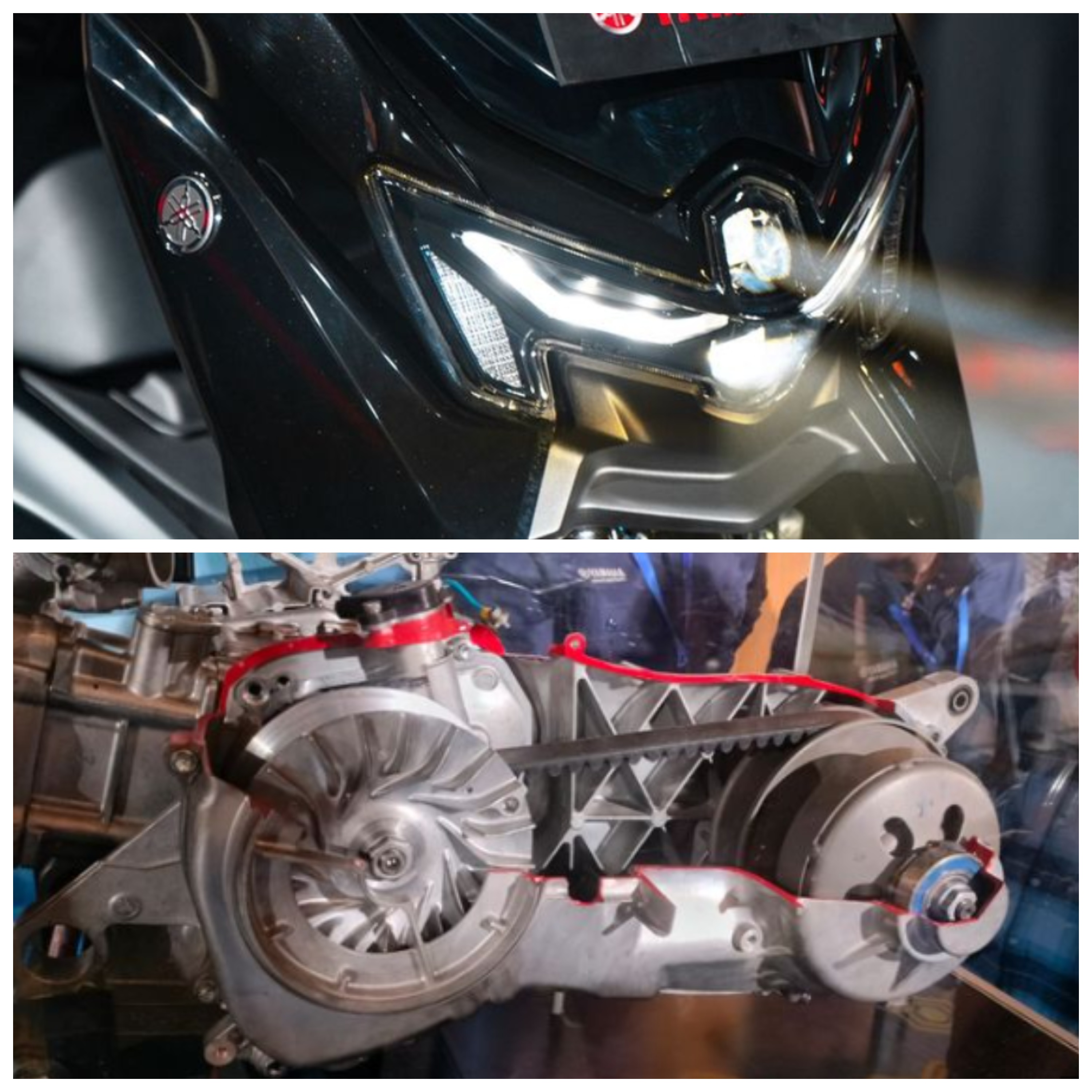 CVT Yamaha NMAX TURBO digerakan oleh motor elektronik