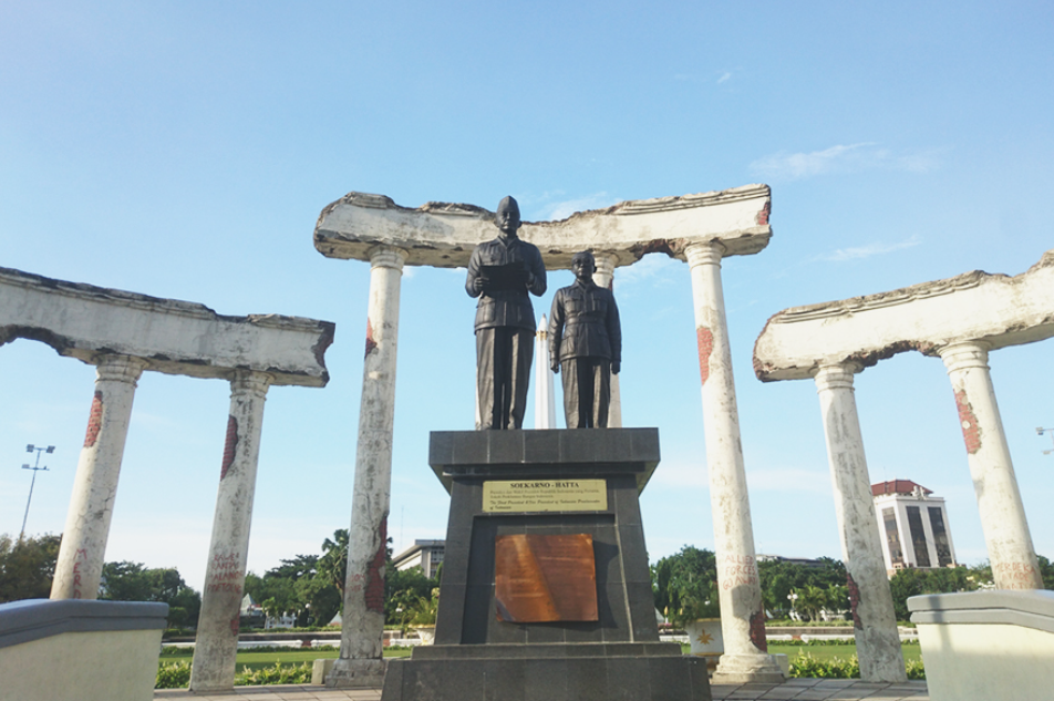 Patung proklamator Soekarno-Hatta. (Sumber: Shutterstock)
