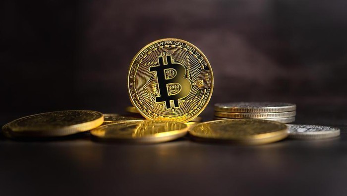 Ilustrasi Bitcoin.