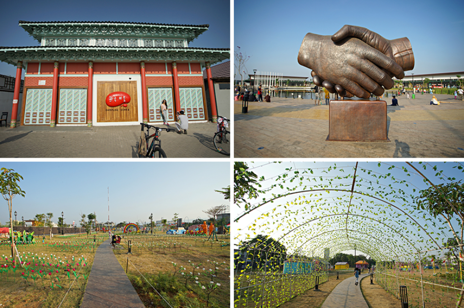 Kiara Artha Park dengan beberapa spot instagramablenya (Sony Herdiana &ndash; Shutterstock)(Sony Herdiana &ndash; Shutterstock)(Sony Herdiana &ndash; Shutterstock)(Sony Herdiana &ndash; Shutterstock)