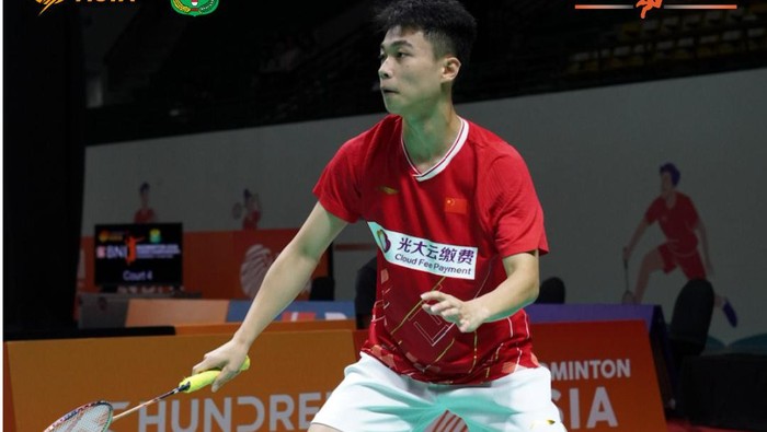 Pemain bulutangkis muda China, Zhang Zhi Jie, meninggal dunia setelah pingsan di lapangan saat Badminton Asia Junior Championships 2024. (Foto: Badminton Asia)
