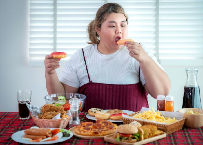 Ilustrasi Makanan Junk Food