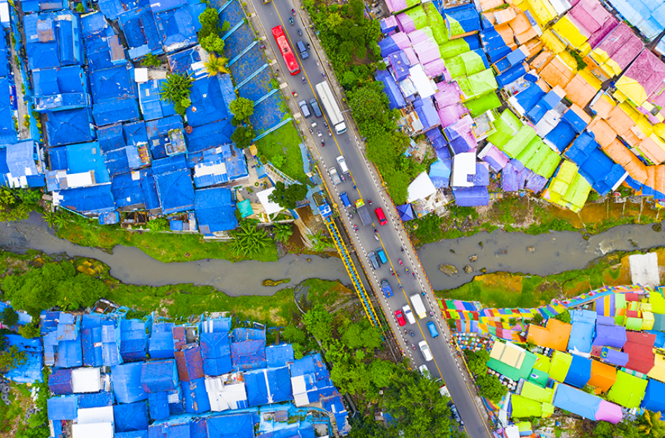 Kampung Biru Arema (Travelwild &ndash; Shutterstock)