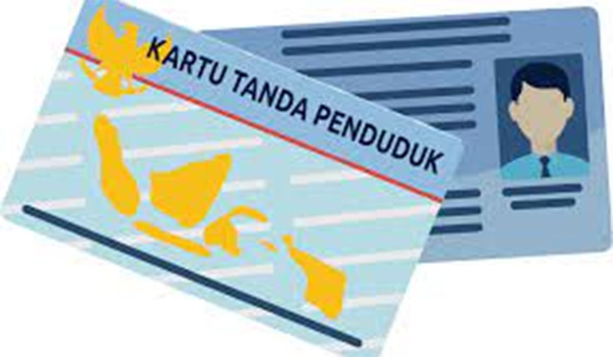 Ilustrasi KTP elektronik