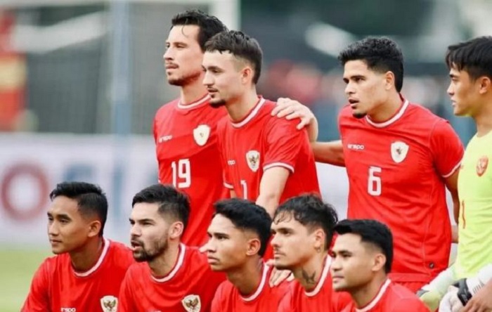 Para pemain Timnas Indonesia (Instagram Marselino Ferdinan )
