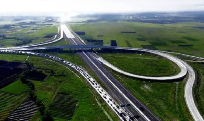 Proses Pembangunan Jalan Tol Probowangi./jmel.co.id