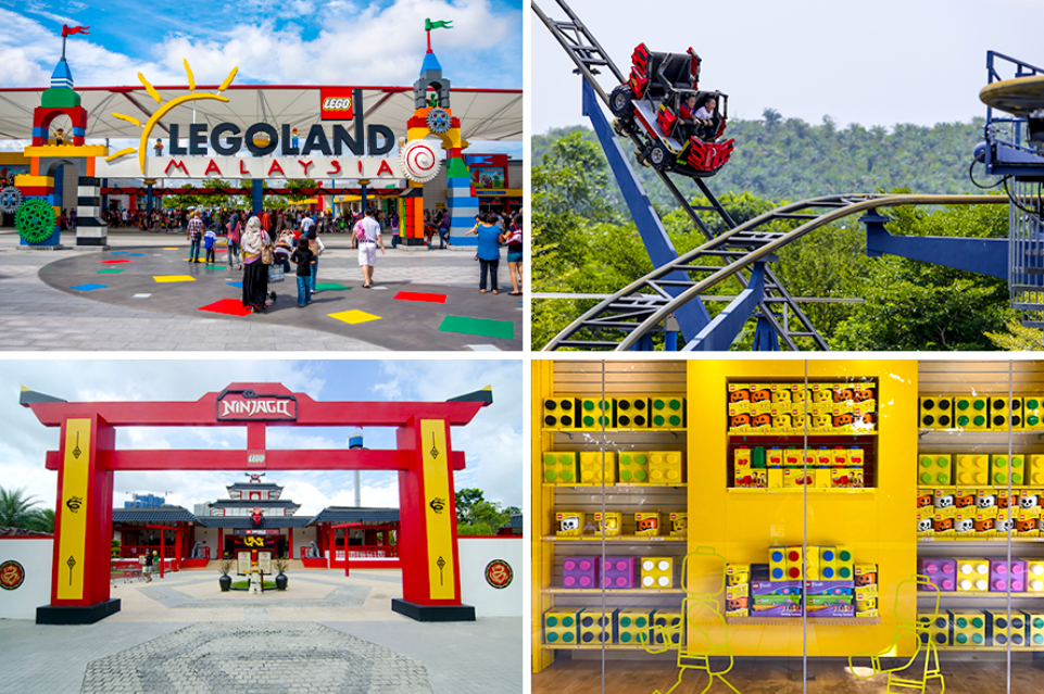 Tempatnya anak-anak main wahana sambil dikelilingi lego! (Gambar dari shutterstock &ndash; AzmanMD, Abdul Razak Latif, zaidi razak, & FieZ PhotoTouch)