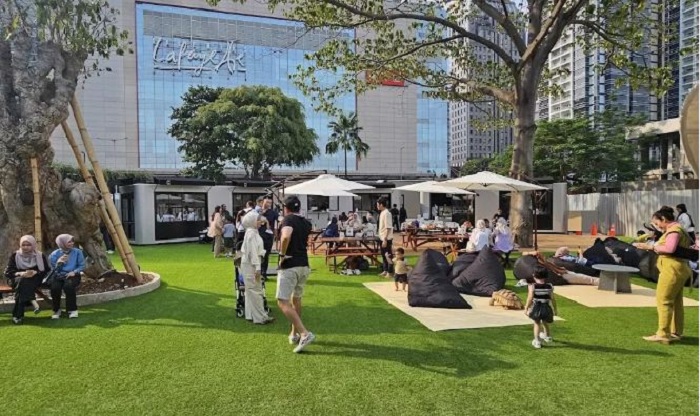 Habitat Park yang terletak di SCBD. (Rizki Riadi via Google Photos)